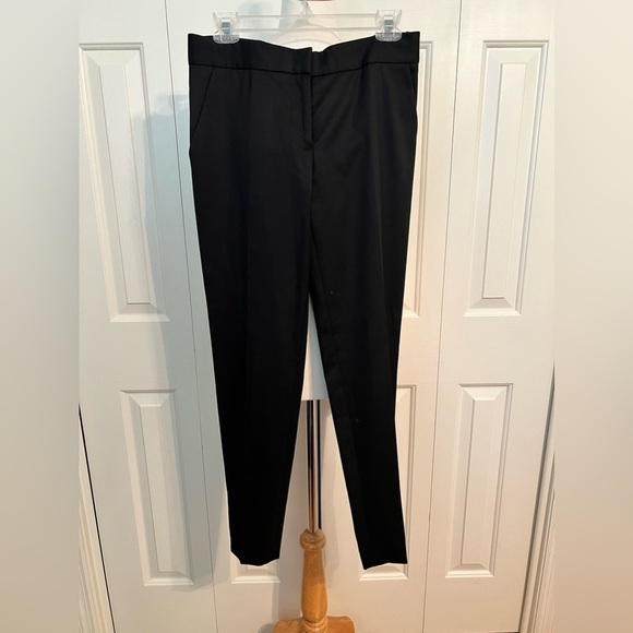 Stella McCartney Vivian Skinny Zip Black Pants Size Italian 40, US 4-6 - Picture 4 of 15